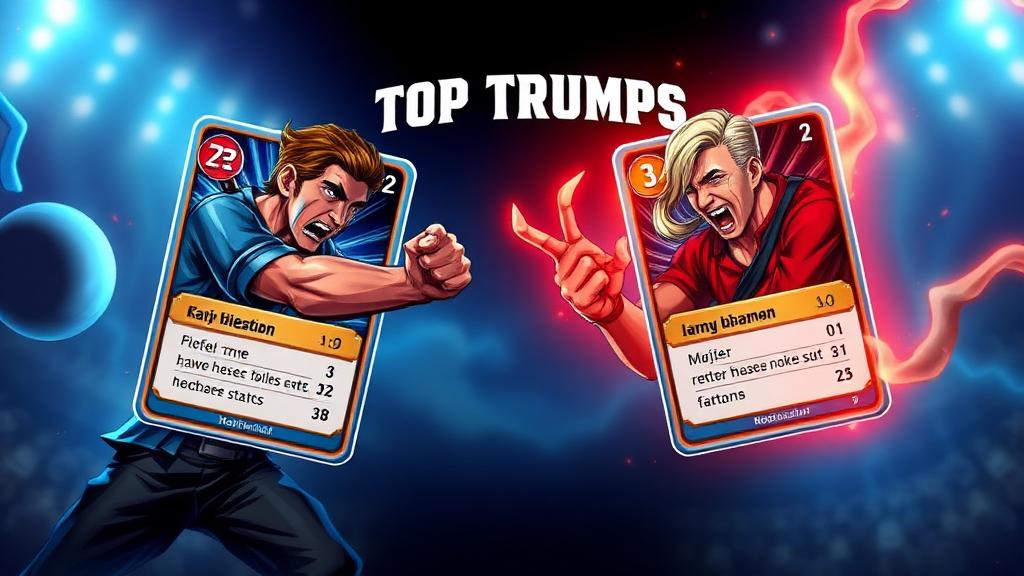 TrumpCards — browser game website preview