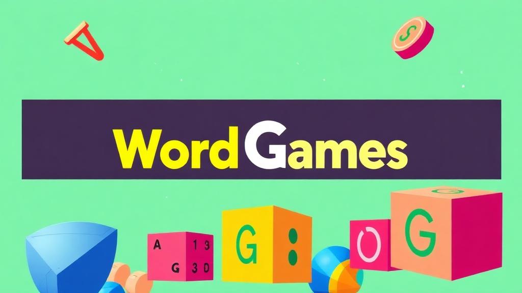 WordGames — browser game website preview