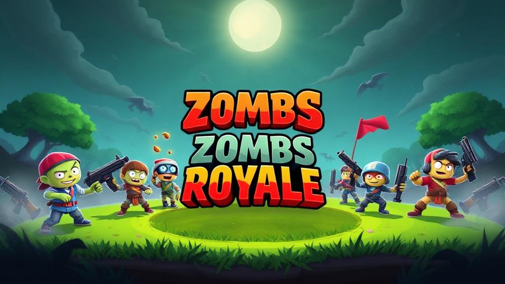 Zombs Royale — browser game website preview
