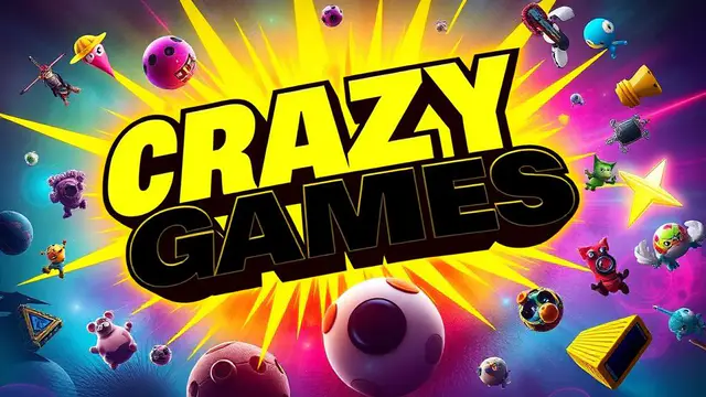 CrazyGames — browser game website preview