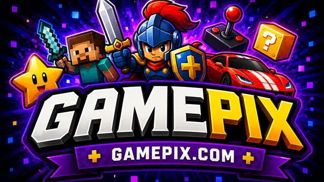 GamePix — browser game website preview