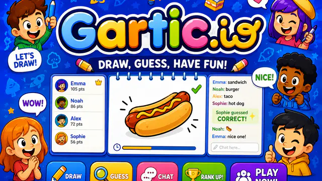 Gartic.io — browser game website preview