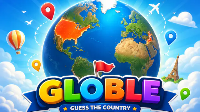 Globle — browser game website preview