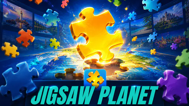 Jigsaw Planet — browser game website preview