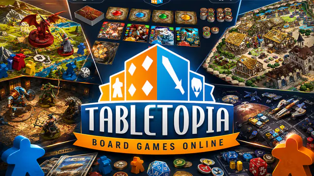 Tabletopia — browser game website preview