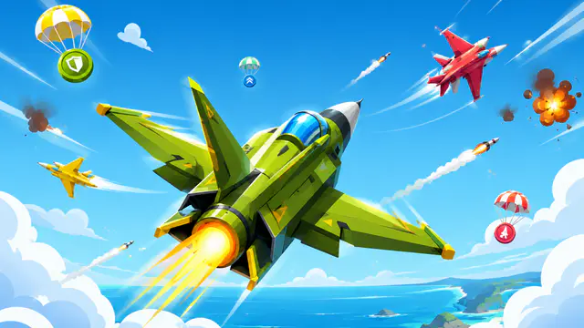 Wings.io — browser game website preview